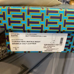 Never worn - Tory Burch knee high boots size 5